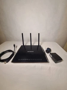 NETGEAR NIGHTHAWK AC1750 SMART WI-FI ROUTER R6400v2 4 PORTS DOCSIS 3.0 1.A3 - Picture 1 of 8