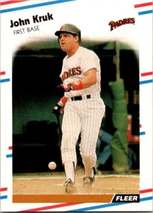 1988 Fleer #589 John Kruk - Bild 1 von 1