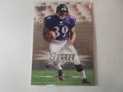2008 Upper Deck Rookie Exclusives Ray Rice Star Rookies - Image 1 of 2