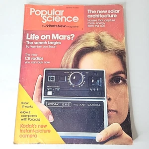 Popular Science Magazine July 1976 Life on Mars? + New CB Radios + Kodak EK6 +Ad - Picture 1 of 9