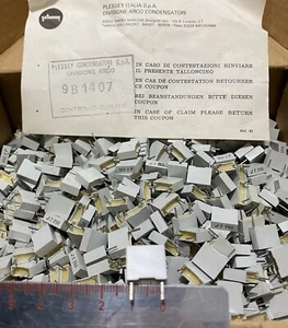 0,1uF 250v MKP PLESSEY Vintage capacitor X 10 Pcs - Picture 1 of 1