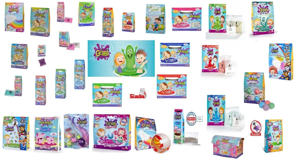 GLIBBI - KINDER BADESPASS - BOOM - SLIME - GLITZER - SIMBA # NEU OVP - Bild 1 von 1