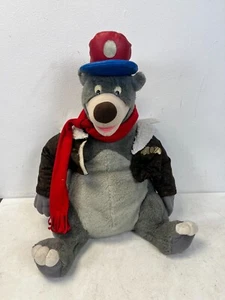 Rare Walt Disney Tale Spin Baloo the Bear Soft Plush Toy 1990s Jungle Book - Picture 1 of 6