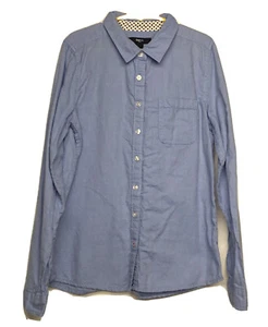 Gap Girls Size XL Light Blue Button Up Collared Dress Shirt - Picture 1 of 8