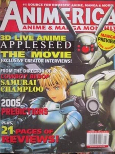 Animerica Anime & Manga Magazine January 2005-Appleseed/Samurai Champloo/Anime C - Bild 1 von 4