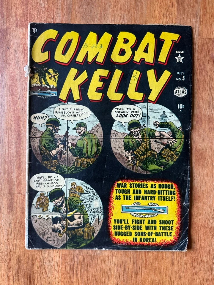 Combat Kelly #5 (1952) Atlas Comics GD 2.0 - Image 1 of 4