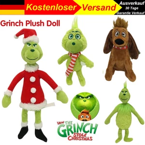 Weihnachten Grinch Plüschtiere Max Hund Stofftier Puppen Kinder Geschenke - Bild 1 von 31