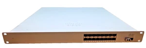 Meraki Cisco MS410-16-HW 16-Port Cloud Gigabit Fiber Switch *USED* / *UNCLAIMED* - Picture 1 of 7