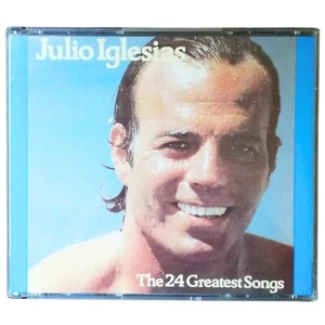 Julio Iglesias CD–The 24 Greatest Songs/Soft Pop Rock Music Songs/Spanish Singer - Picture 1 of 12