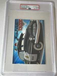 PSA DNA AUTO Actor MICHAEL WALLIS Signed 4x6 CARS MOVIE Photo SHERIFF AUTOGRAPH - Picture 1 of 4