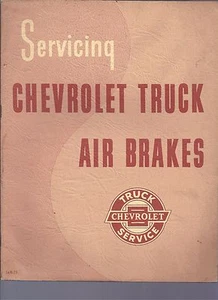 Camión Chevrolet 1957 manual de mantenimiento de freno de aire - Imagen 1 de 1