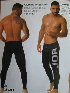 JOR Fitness Legging Pant with Jor Logo Navy Blue (Medium) - Picture 1 of 3