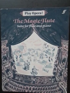 PARTITUR - W.A. MOZART - The magic flute - Suite für Flöte und Klavier - Bild 1 von 2