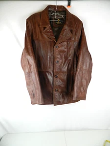 Chaqueta de Cuero Ferras Importada de Argentina Talla 3 Medidas Incluidas - Imagen 1 de 9