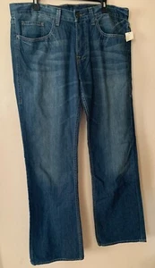 WILLIAM RAST BOOT CORTE Elastizado Azul Jeans - Hombre Talla 36 x 34 - Nuevo con etiquetas - Imagen 1 de 5