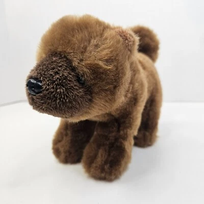 Ganz Webkinz Chow Chow Dog Plush Brown Chocolate Puppy Stuffed Animal NO CODE - Image 1 of 4