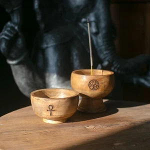 Ritual Bowl Incense Cone Holder Ash Catcher - Picture 1 of 6