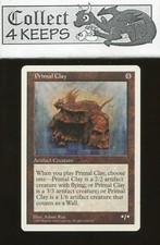 MtG Magic the Gathering 5th Edition: Primal Clay (Artifact Rare)