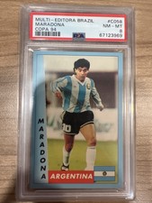 1994 DIEGO MARADONA WORLD CUP USA MULTI-EDITORA VERY RARE PSA 8 Pop 1