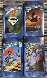 Superman Sealed VHS Collection - Picture 1 of 12