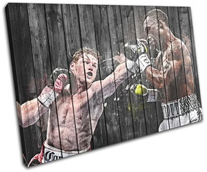 Saul Canelo Alvarez Boxing Sports SINGLE CANVAS WALL ART Picture Print - Picture 1 of 1
