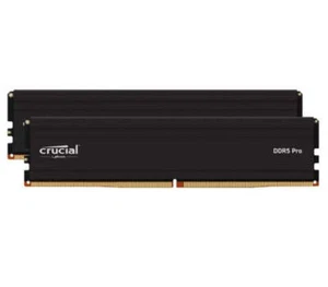 Crucial Pro 16GB (1x16GB) DDR5 UDIMM 6000MHz CL36 Black Heat Spreader Overclocki - Picture 1 of 1