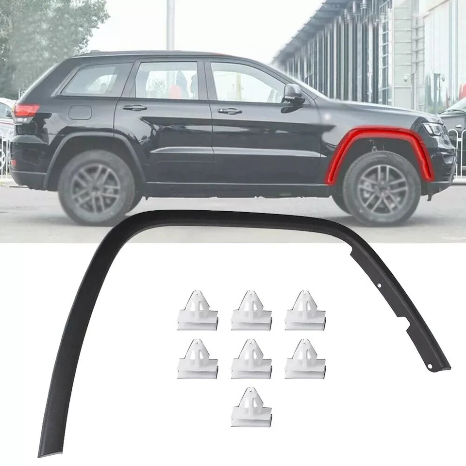 For Jeep Grand Cherokee 2011-2015 Wheel Arch Molding Front Passenger Side - Imagem 1 de 4