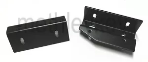 2 x  DJSpares SFUP122-23 TECHNICS SUPPORTER BRACKET A HINGE MOUNT SL1210 SL1200  - Picture 1 of 5