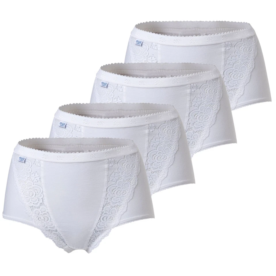 Sloggi Damas Bragas En Paquete - Chic, Paquete Ventaja, Maxi, Sólido - Imagen 1 de 1