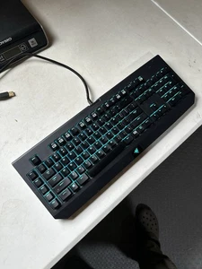 Razer BlackWidow Chroma Stealth USB Mechaniczna klawiatura do gier RZ03-0122 DZIAŁA - Zdjęcie 1 z 11