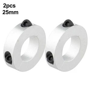 2PCS Aluminum Split Clamp Collar 25mm for Stable Mechanical Applications - Picture 1 of 12