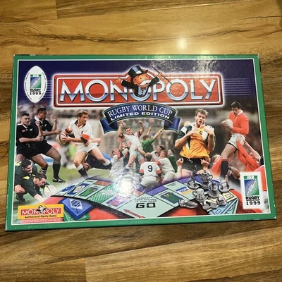 Monopoly '99 Rugby World Cup Limited Edition Board Game Complete  - Image 1 of 4
