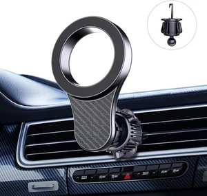 Universal Magnetic 360° Rotation Air Vent Car Mount Dashboard Phone Holder Truck - Picture 1 of 7