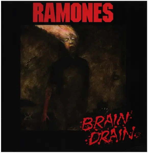 Ramones Brain Drain Chrysalis Records Vinyl LP - Bild 1 von 1