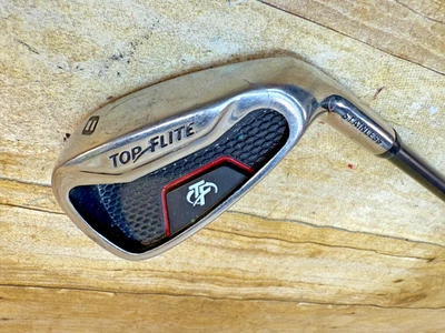 TOP FLITE STAINLESS 8 IRON RH SENIOR FLEX GRAPHITE SHAFT 36.5" ⛳GUC⛳ - Image 1 of 4