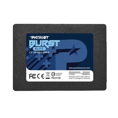 Patriot Burst Elite 480GB SSD 2.5" SATA 3 Solid State Drive Fast Storage - Image 1 of 4