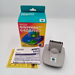 Nintendo 64 GB Pack Pak 64 Gameboy Pack With Box Transfer NUS-019 Japanese - Picture 1 of 8