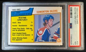 1983-84 O-Pee-Chee Wayne Gretzky #22 Oilers PSA 7 - Picture 1 of 2