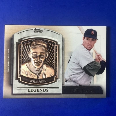 2017 Topps MLB Legends табличка Тед Уильямс #LP-TW HOF - Изображение 1 из 2