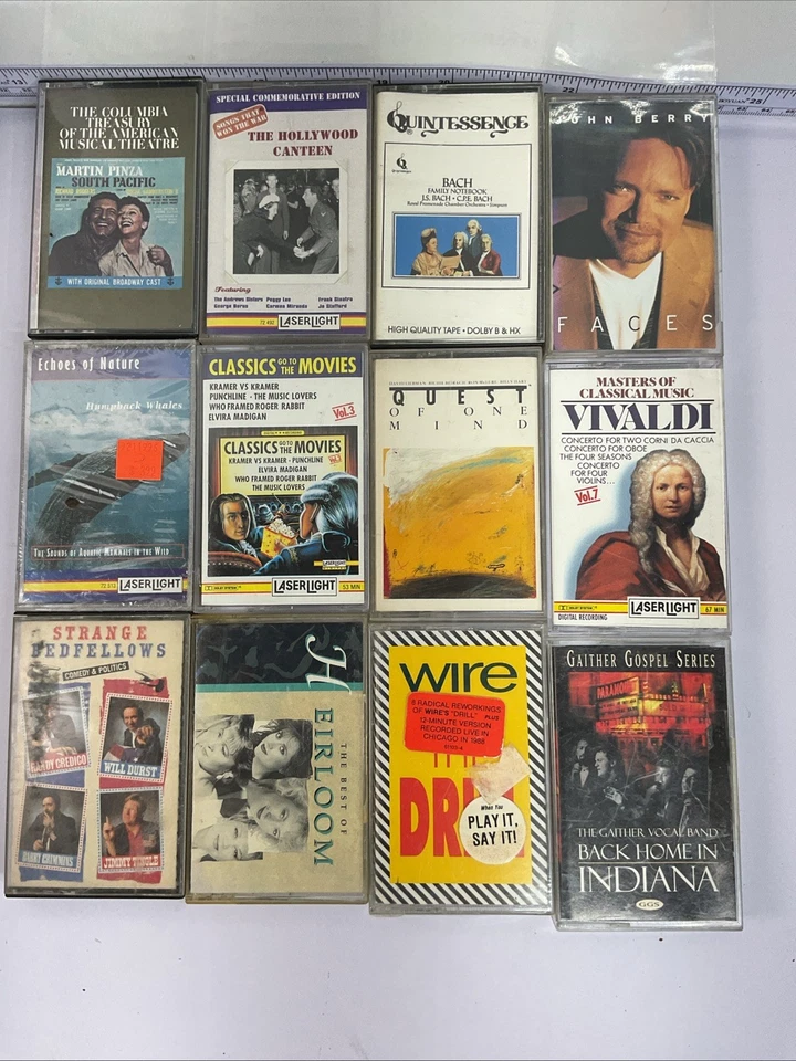 Различные кассеты винтажные случайный выбор - Изображение 1 из 1