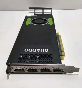 PNY Nvidia Quadro M4000 4-Port DP Video Graphics Card 8GB GDDR5 / VCQM4000 - VGC - Bild 1 von 8