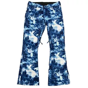 B BY BURTON Mujer Esquí Nieve Pantalones Tie Dye Estampado Snowboard Dryride Talla Grande - Imagen 1 de 12