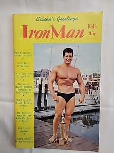 IRONMAN bodybuilding muscle magazine STAN BRICE 2-66 - Picture 1 of 3