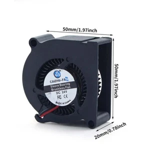 Printer Extruder Cooling Fan Dual Ball  Cooling Fan for 5M Pro 5020 Hotend Board - Afbeelding 1 van 8
