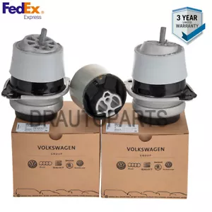 OEM Pair Engine Mounts and Trans Mount 95537505720 For Porsche Cayenne 92A 2010- - Picture 1 of 10