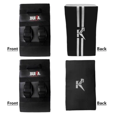 BUKA FIGHTING GEAR BUKA ® Kick Boxing Strike Curved Arm Thai Pad MMA Focus Muay Punch Shield Mitt