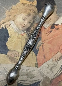 Œuf à repriser de Gantier Argent Napoléon III Gravé Chiffré B 98 - Picture 1 of 16