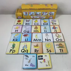 A-Z Alphabet Bus Tin Box Set 22 Books Flying Frog Publishing - Picture 1 of 6