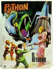 COMIC PYTHON Nº 4 EL RETORNO - IBERO MUNDIAL EDICIONES - 1969 128 PAG - Picture 1 of 2