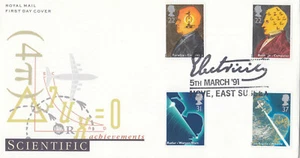 (09983) GB FDC Scientific Achievement Electricity Hove 1991 - Imagen 1 de 2
